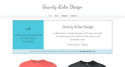 Desktop Screenshot of gravityrules.com